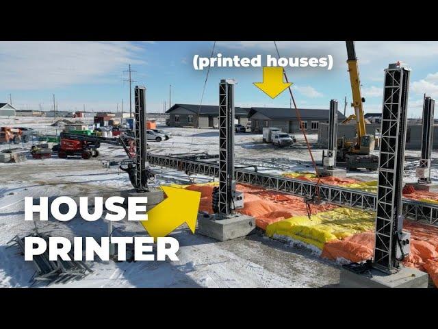 Easiest Material Delivery for 3D Printed Houses