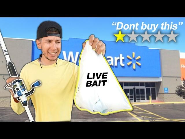 I Bought the WORST RATED Walmart Fishing Gear.. (Fishing Experiment)