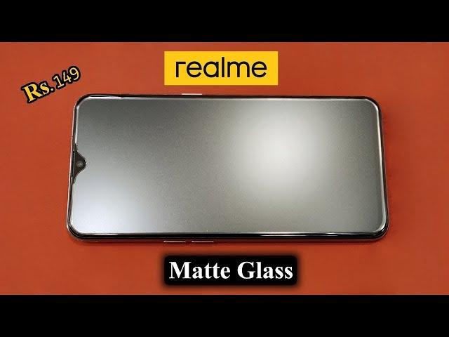 Realme Matte Glass