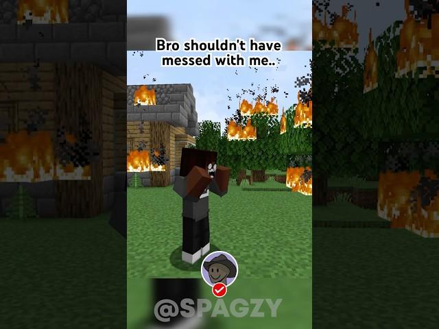 He got revenge on me.. #minecraft #relateable #kendricklamar #mustard