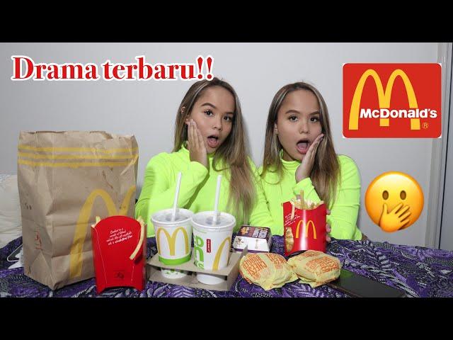 Mukbang McDonald’s + DRAMA TERBARU KITA 