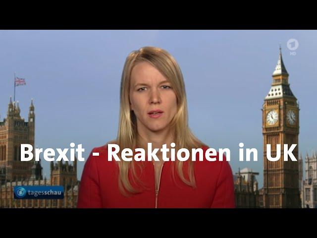 Reaktionen auf Brexit in Großbritannien
