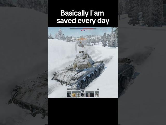 R.I.P.  Hero - I'm saved every day - #warthunder #gaming #shorts #warthundertanks #stream