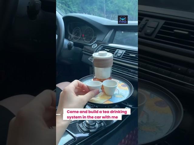 [PRESTIGE SOLUTION] A must-have for self-driving camping: an easy-to-set-up, small car tea table.