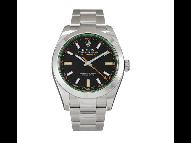 Rolex Milgauss 116400GV 4K Watch Review