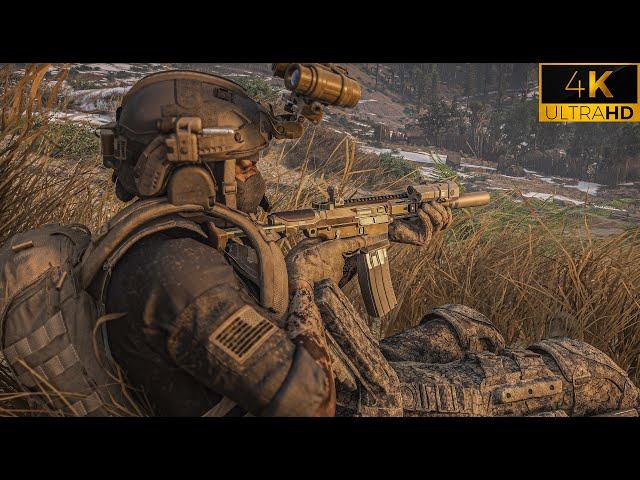 Highlander｜Realistic Stealth Gameplay｜Ghost Recon Breakpoint｜4K