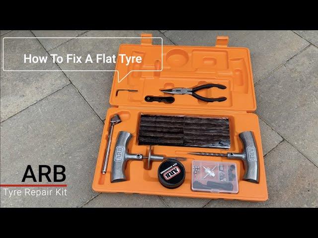 ARB TYRE REPAIR KIT: HOW TO PLUG A PUNCTURED TYRE