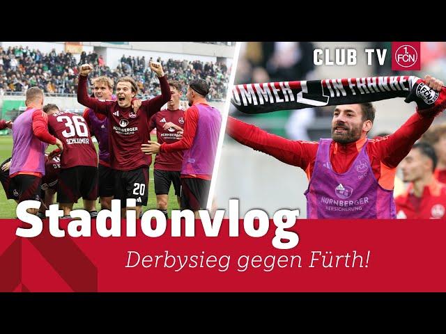 DERBYSIEGER! 4:0-Auswärtssieg gegen Fürth | 1. FC Nürnberg