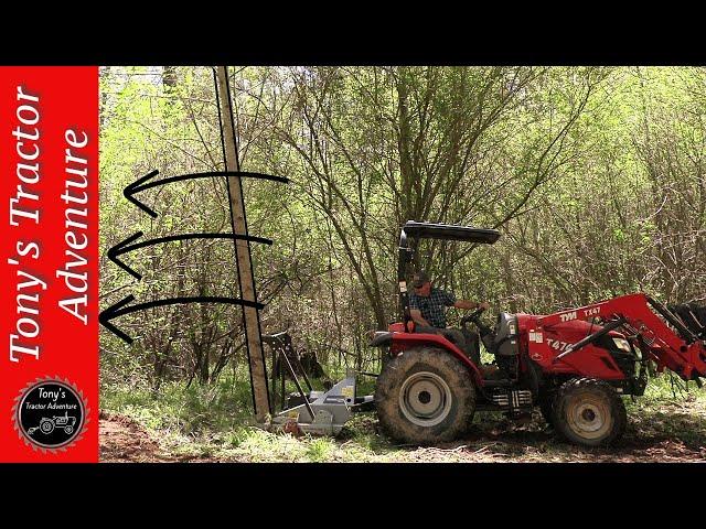 Compact Tractor Tree Saw - Is It Dangerous? Cut Trees without a Chainsaw