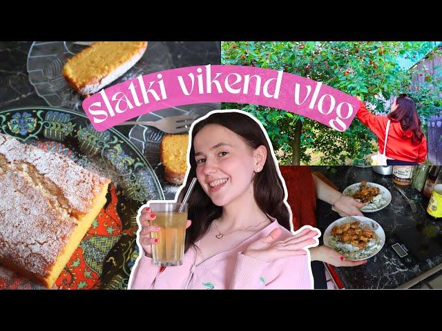 Vikend vlog | Lidl food haul ️ kolač od limuna zdrav ručak 