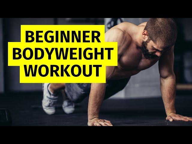 Beginner Bodyweight Workout in 5 Min