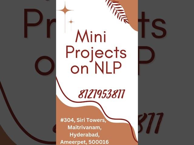 Python NLP Projects Hyderabad | Python NLP Projects Ameerpet | IEEE Python NLP Projects Hyderabad