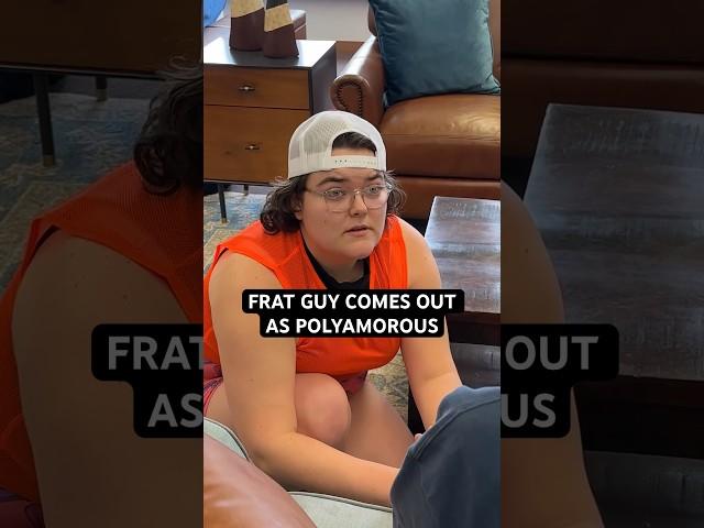 it’s not cheating if it’s polyamorous! #collegelife #polyamorous #dating #collegestudents #frat #lol