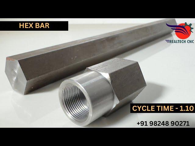HEX BAR REALTECH CNC MACHINE VD-038