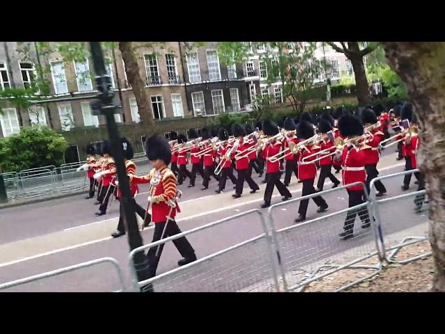 Massed Bands Of The Household Division March To Beating Retreat 2019