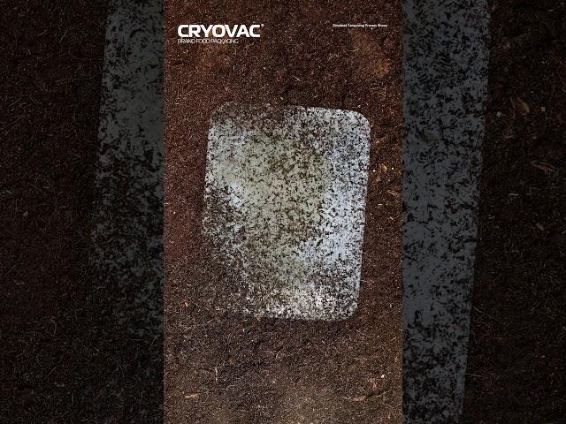 Watch the CRYOVAC® Compostable Tray break down! #compostablepackaging #compost #cryovac