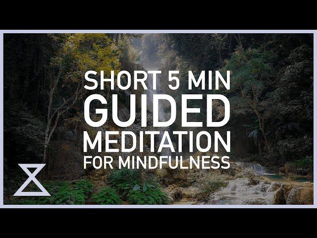 Short 5 Minute Guided Meditation for Mindfulness