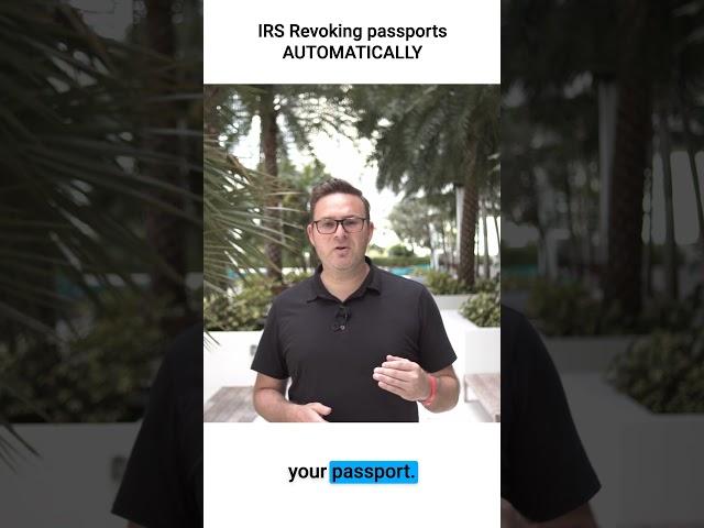 IRS Revoking passports AUTOMATICALLY. | JLD Tax Resolution Group