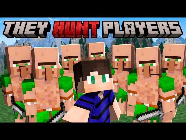 Hunted by VILLAGERS on Minecraft's Deadliest Island...