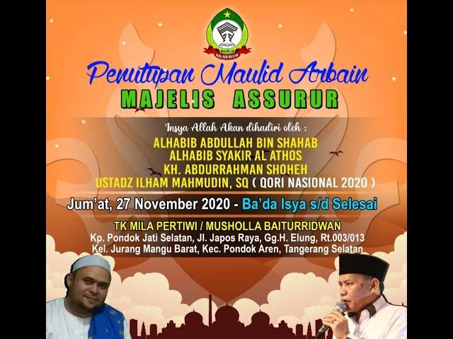 PENUTUPAN MAULID AR BAIN, MAJELIS AS SURUR,