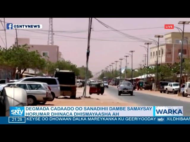 DEGMADA CADAADO OO SANADIHII DAMBE SAMEYSAY HORUMAR DHINACA DHISMAYAASHA