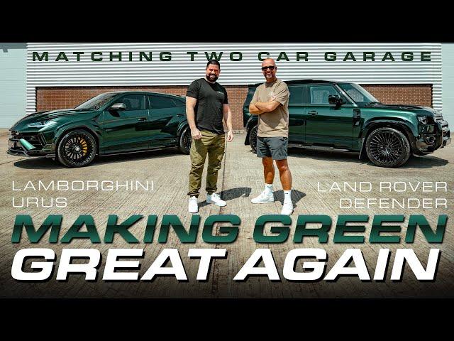 DEFENDER 110 & LAMBORGHINI URUS S IN MATCHING GREEN | WE ARE READY FOR GOODWOOD FOS! | S3 EP26