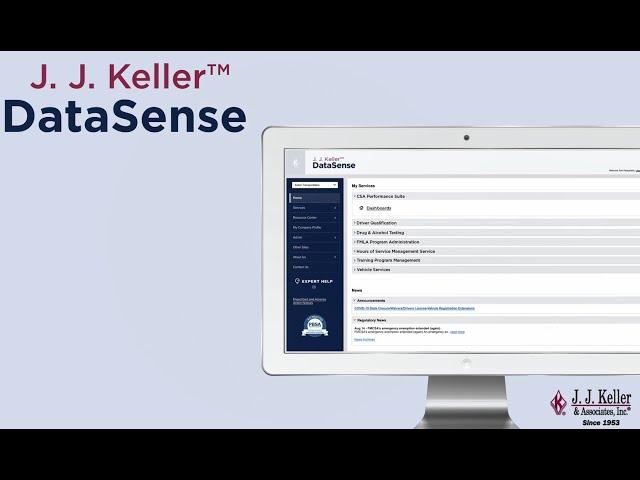 J. J. Keller DataSense - The Clearest Picture of Your Fleet's Performance
