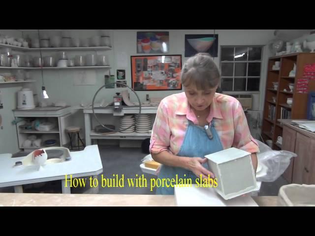 Porcelain Handbuilding E course by Antoinette Badenhorst