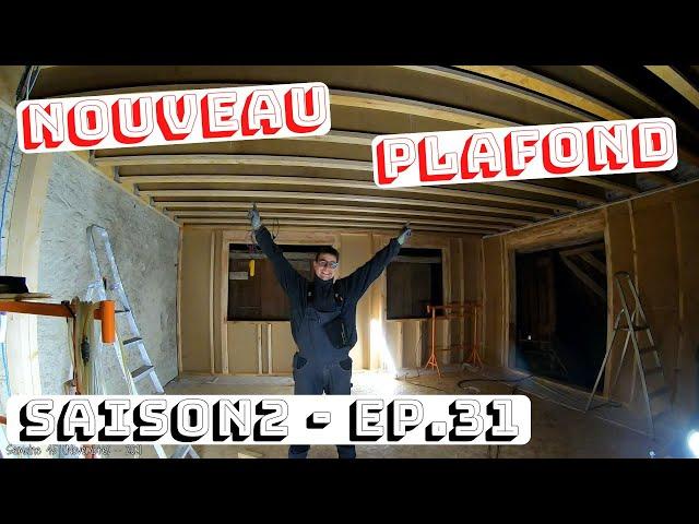 S2E31 RENOVATION GRANGE: UN PEU DE POUTRES, D'ISOLATION, DE PLANCHER ET C'EST TERMINE!