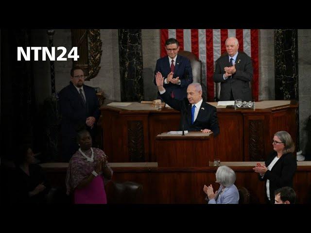 Netanyahu habla ante el Congreso de Estados Unidos