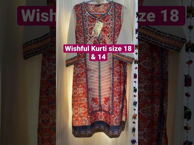 #Wishful #Branded #Kurti #Surplus #100%Original #WishfulbyW #Aurelia