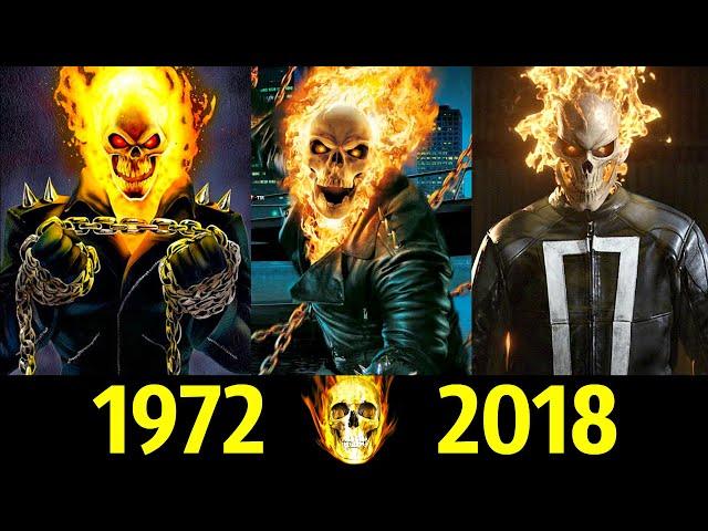  Призрачный Гонщик - Эволюция (1972 - 2018) ! Все Появления !