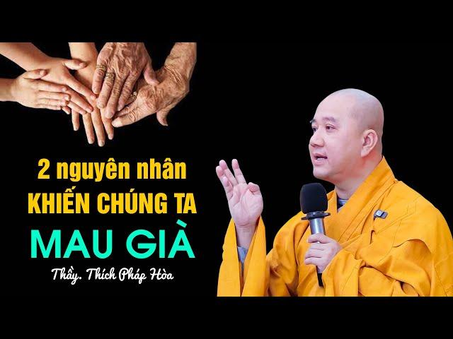 2 nguyên nhân khiến CHÚNG TA MAU GIÀ - Thầy Thích Pháp Hòa