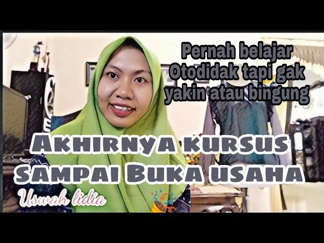 #MENJAHIT#FASHION PENGALAMAN KURSUS MENJAHIT 