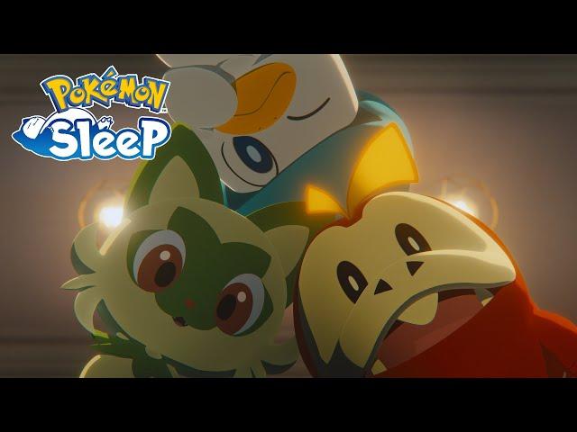 Pokémon Sleep has reached its one-year anniversary! Sprigatito, Fuecoco, and Quaxly are arriving!