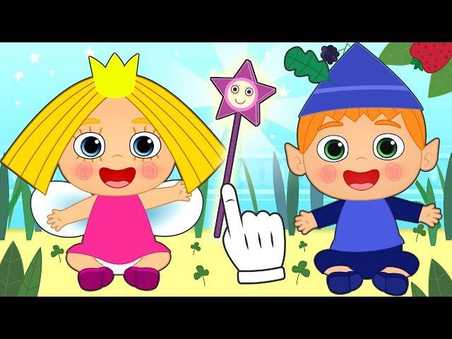 BABY ALEX AND LILY  Elf and Fairy Costume | Educational Cartoons  and Games for kids