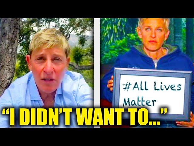 "They Forced Me" Ellen SPEAKS On Being Forced To CANCEL Her Show