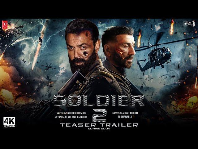 Soldier 2 - Official Trailer | Bobby Deol, Sunny Deol | Bhushan Kumar | (Fan-Made)