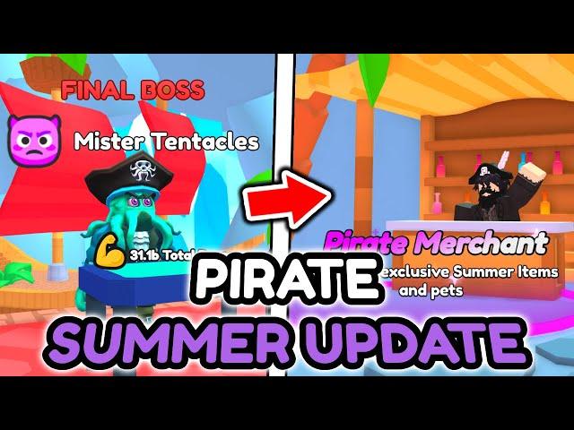 NEW Pirate Cove UPDATE is OP In Roblox Arm Wrestling Simulator