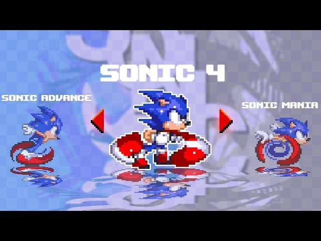 Sonic 3 A.I.R - Different Sonic's Run Animation