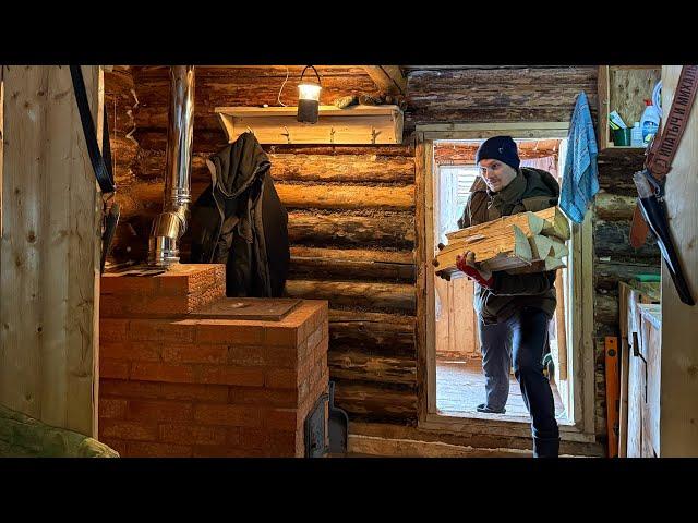 What happened to the log cabin 5 years later, repairing the wood stove