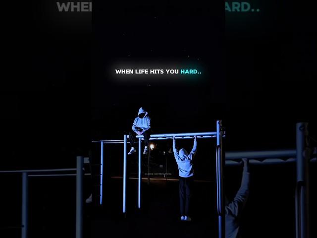 When life hits you hard.. #motivation #mindset #hardwork #viralvideo #trending
