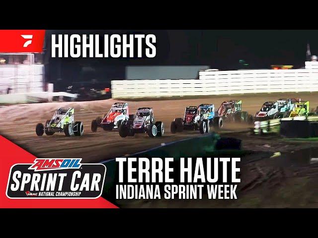 𝑯𝑰𝑮𝑯𝑳𝑰𝑮𝑯𝑻𝑺: USAC AMSOIL National Sprints | Terre Haute Action Track | Indiana Sprint Week | 8-1-2024