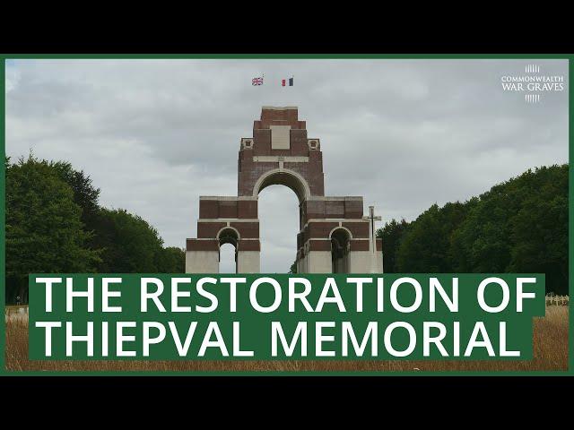 Thiepval Memorial Restoration | Commonwealth War Graves Commission | #CWGC