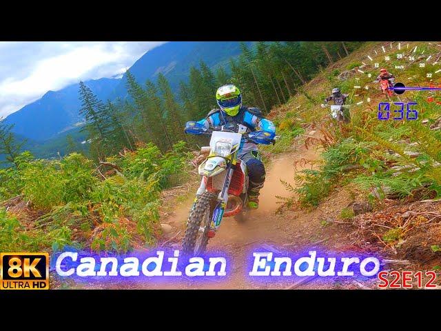 Husqvarna, KTM, & GasGas rip up a mountain. Multicam Single Track Enduro DirtBike Riding S2E12 #8k