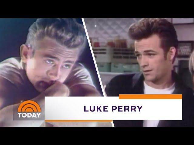 Luke Perry Talks James Dean Comparison In 1992 Interview | TODAY