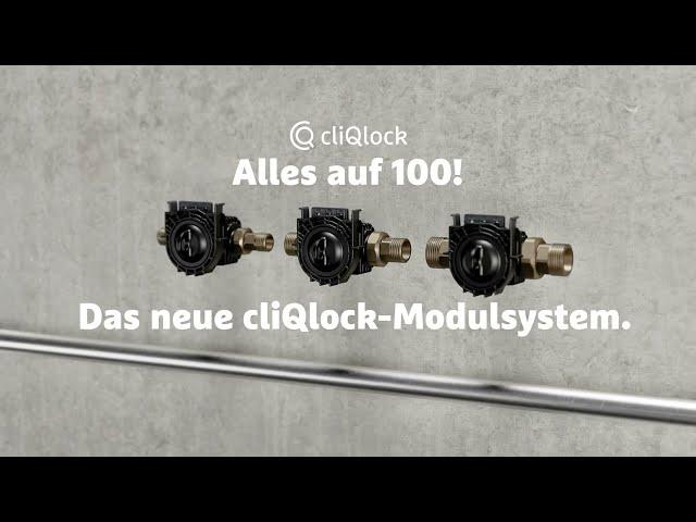 cliQlock: Das werkzeuglose Modulsystem von Grünbeck