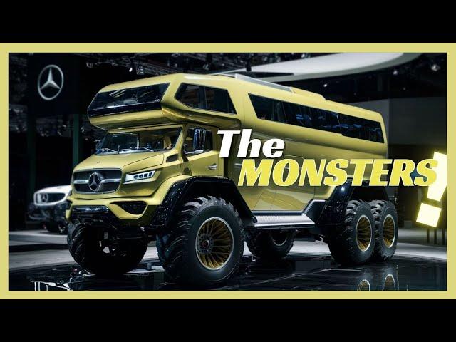 MERCEDES UNIMOG Motorhome - Caravan Concepts 2024