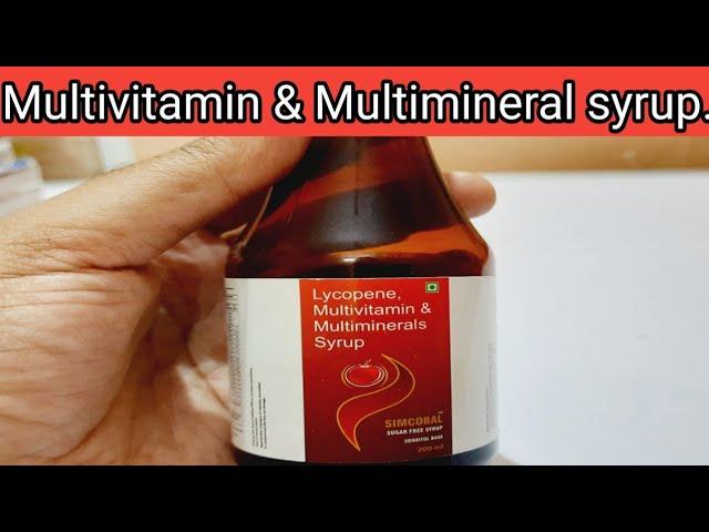 lycopene multivitamin and multimineral syrup || multivitamin syrup || vitamin syrup ||