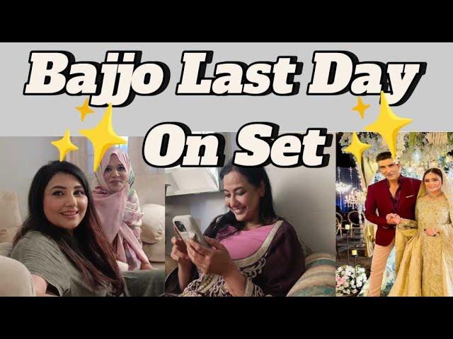 Bajjo Last Day On Set BTS ft. Shamyl Khan, Yasir Shoro , Bajjo , Ayesha Gul